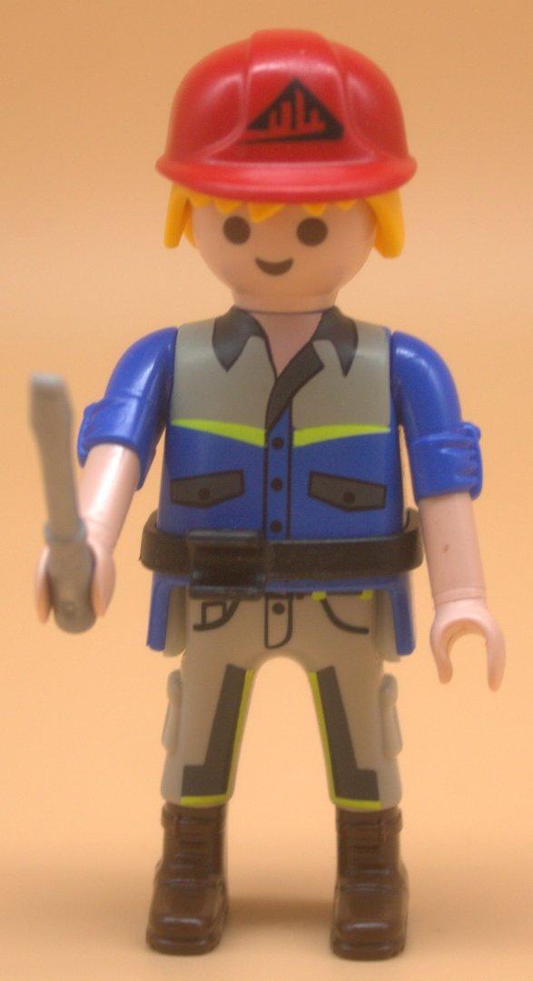 Playmobil Figur Elektriker gebraucht
