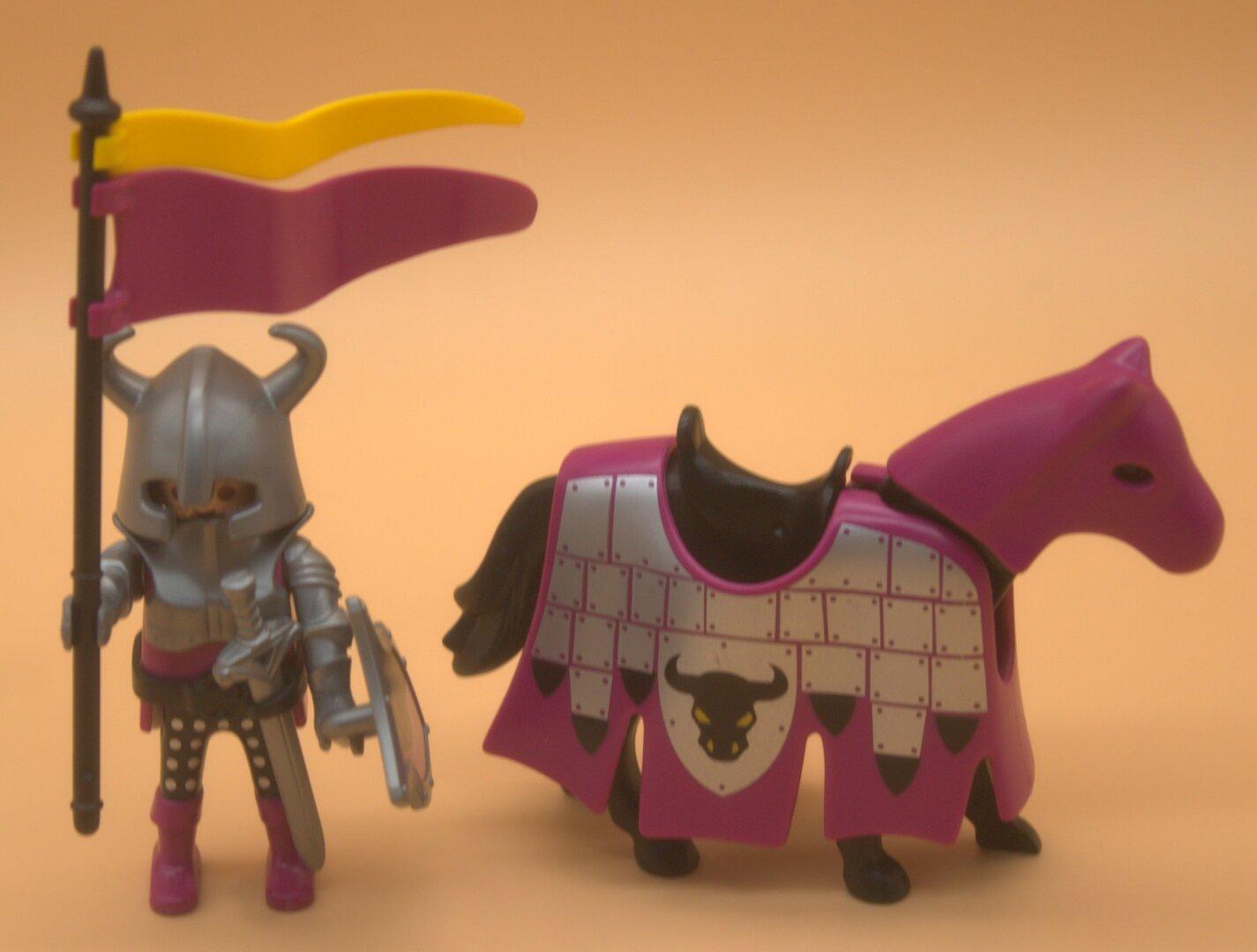 Playmobil Anführer der Barbaren Ritter 4436 gebraucht