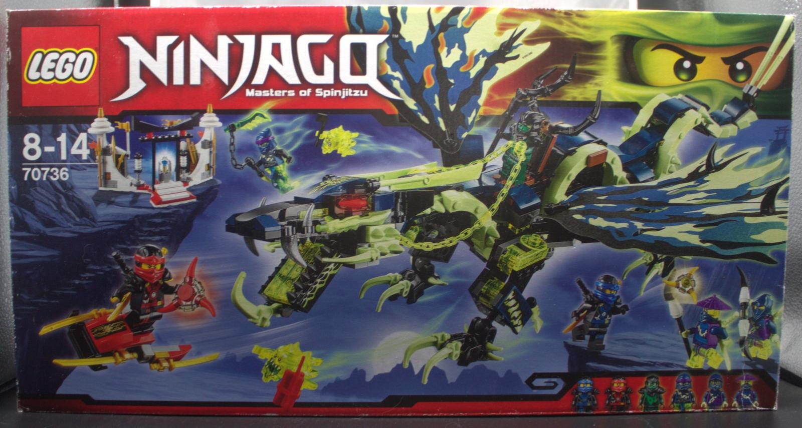 Lego Ninjago 70736 Masters of Spinjiutzu Angriff des Morro Drachen gebraucht