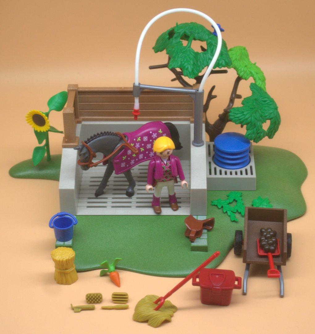 Playmobil Pferdewaschplatz 4193 gebraucht