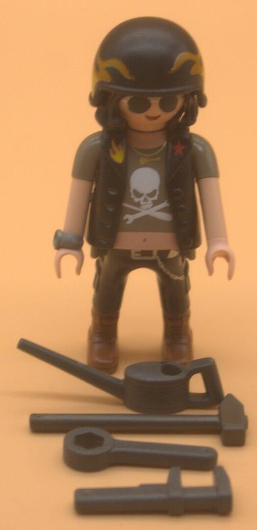 Playmobil Mystery Serie 13 Figur Biker 9332 gebraucht