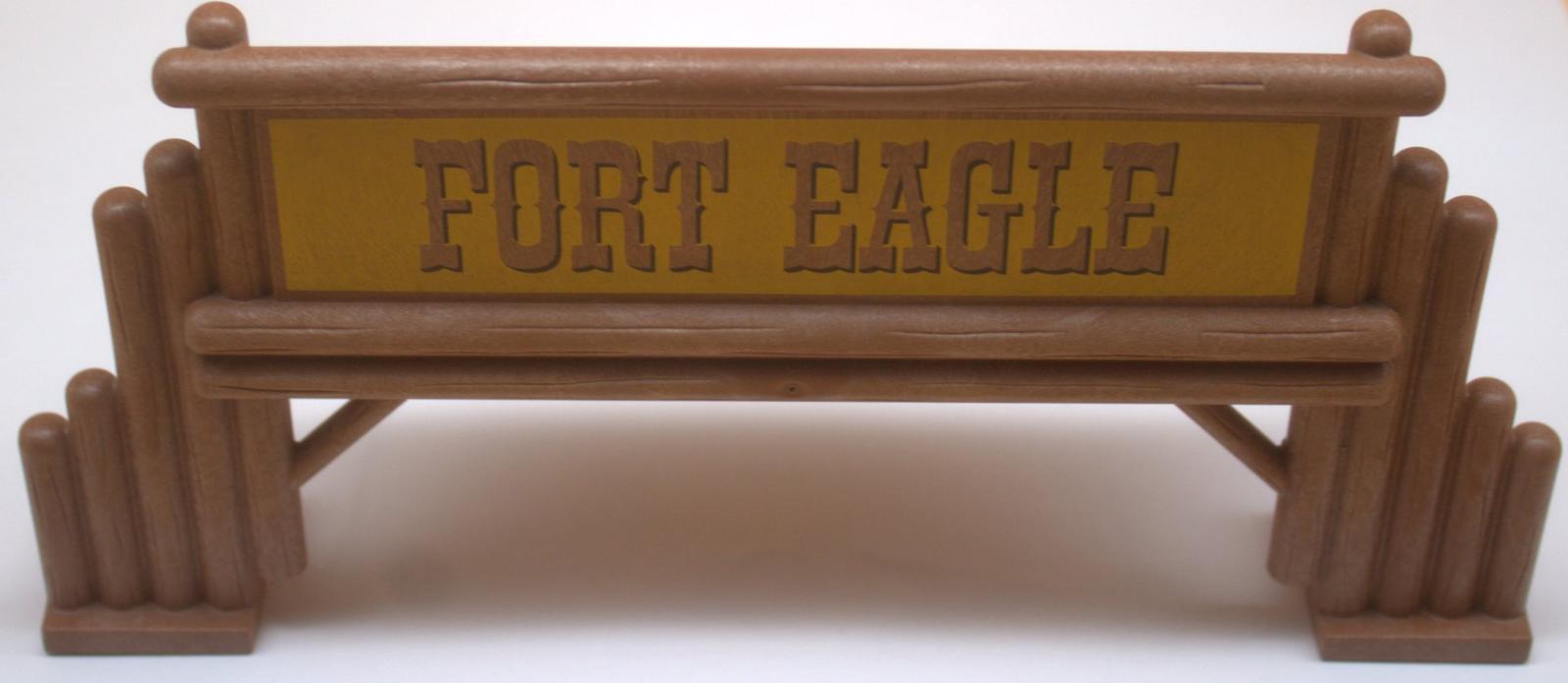 Playmobil Western Ersatzteil Torschild Fort Eagle gebraucht