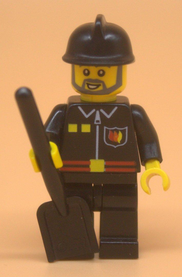 Lego City Minifigur Feuerwehrmann gebraucht