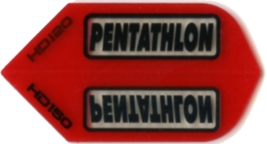 Pentathlon Flights Slim 150 – rot