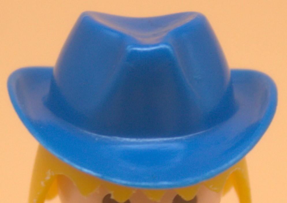 Playmobil Ersatzteil Western Soldatenhut gebraucht – Blau II