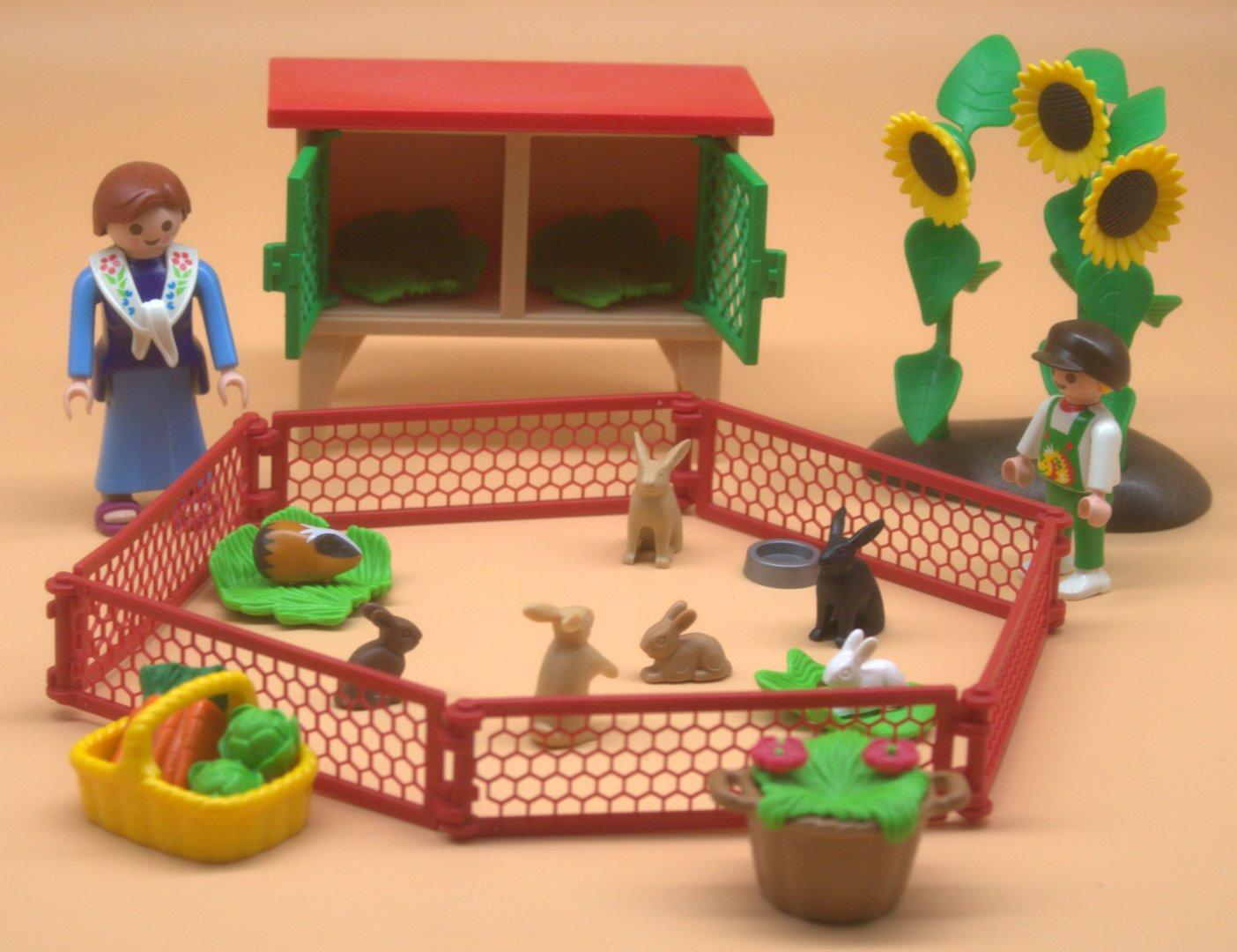 Playmobil Hasenstall gebraucht