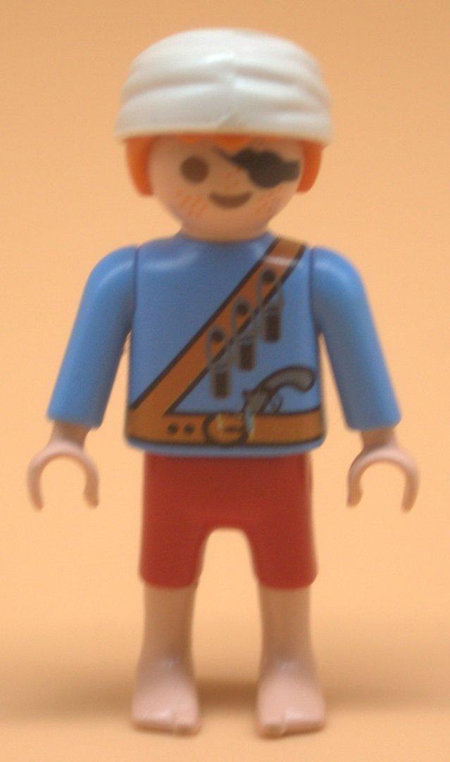 Playmobil Ersatzteil Microwelt Piratenjunge gebraucht