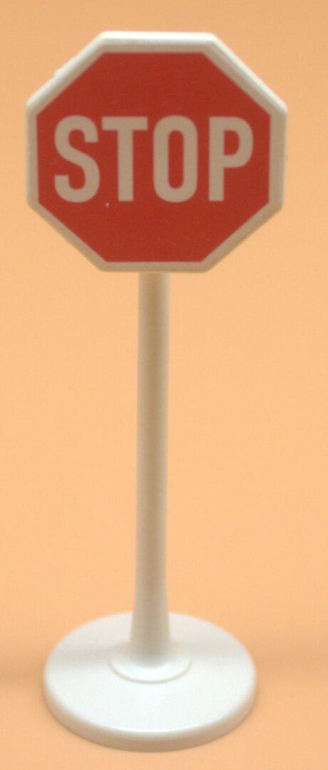 Playmobil Ersatzteil Verkehrschild Stop