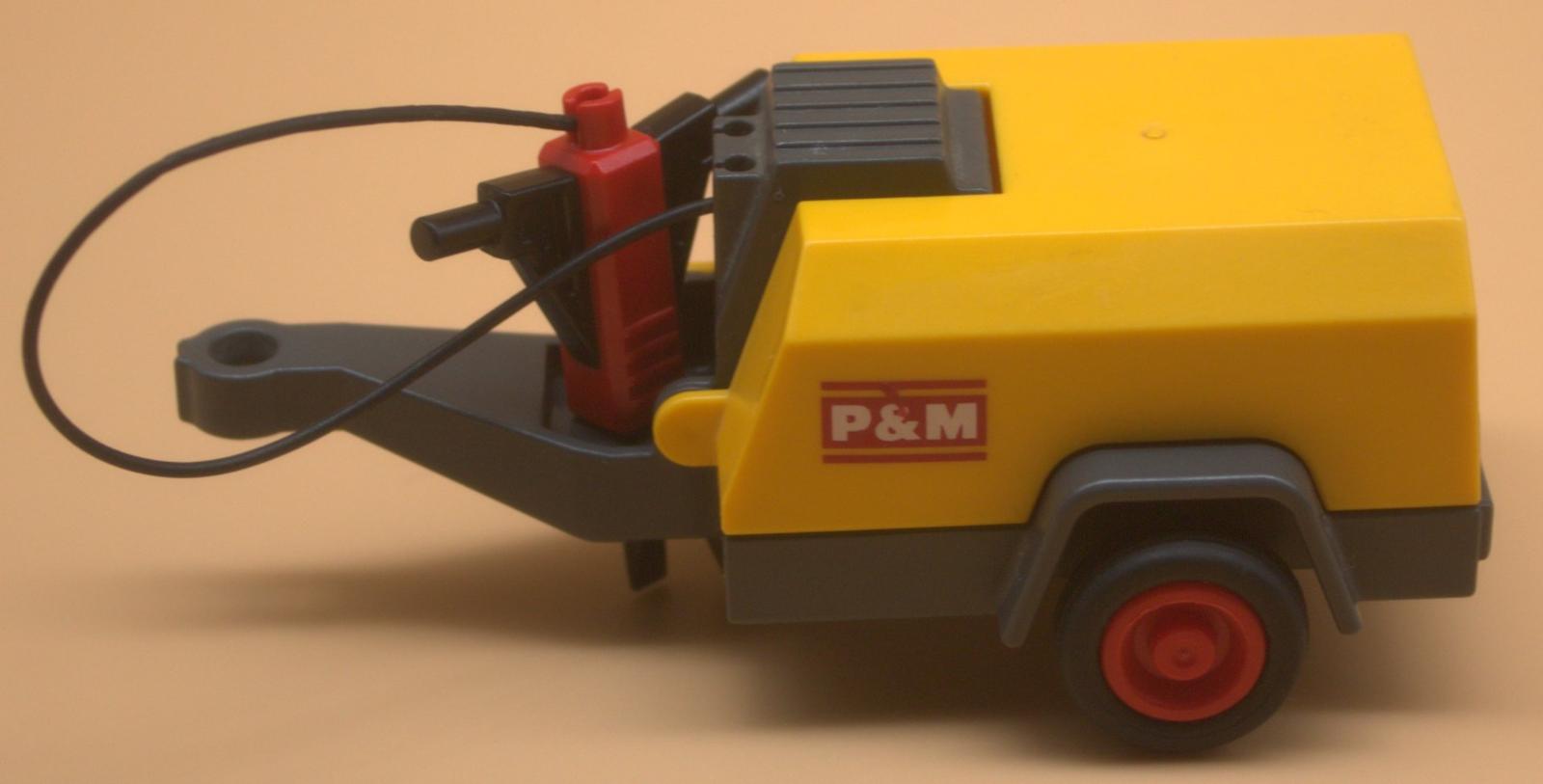 Playmobil Zubehör Kompressor für Baustelle gebraucht