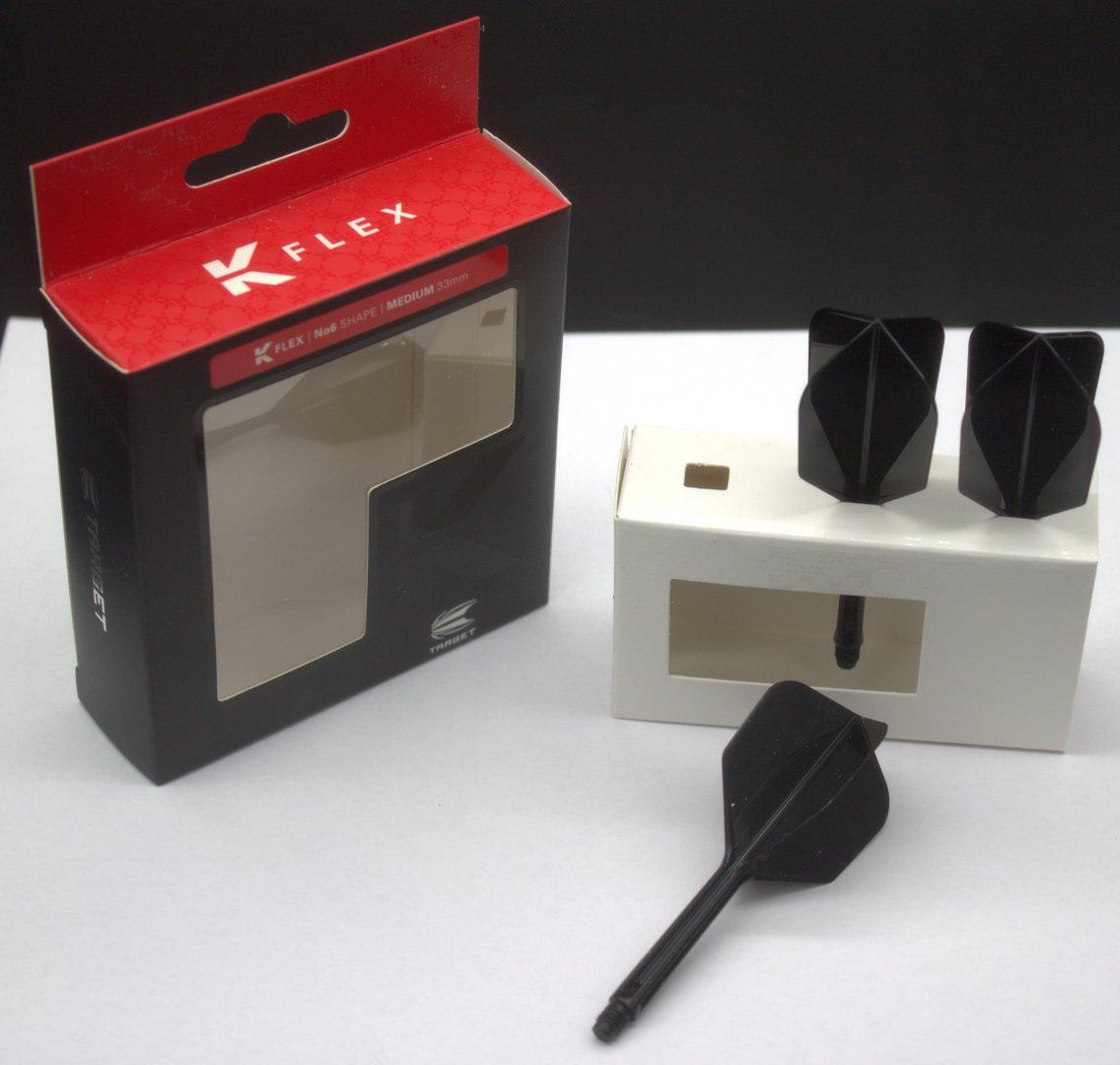 Target K-Flex NO 6 schwarz medium – schwarz