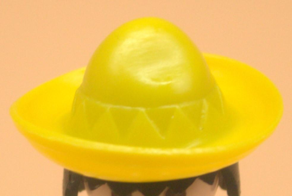 Playmobil Ersatzteil Western Soldatenhut gebraucht – gelb
