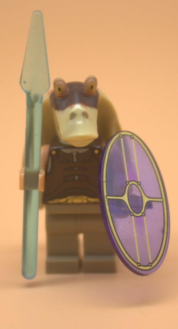 Lego Star Wars Minifigur Gungan Soldier gebraucht