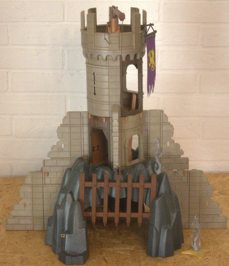 Playmobil Drachenritter Felsenturm 3665 gebraucht