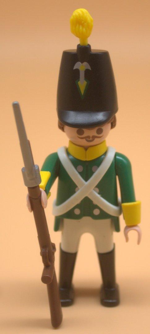 Playmobil Figur grüner Soldat gebraucht