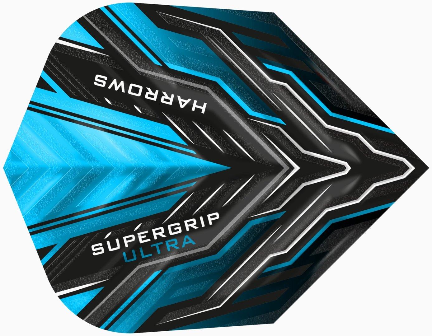 Harrows Supergrip Ultra Flights – blau/schwarz