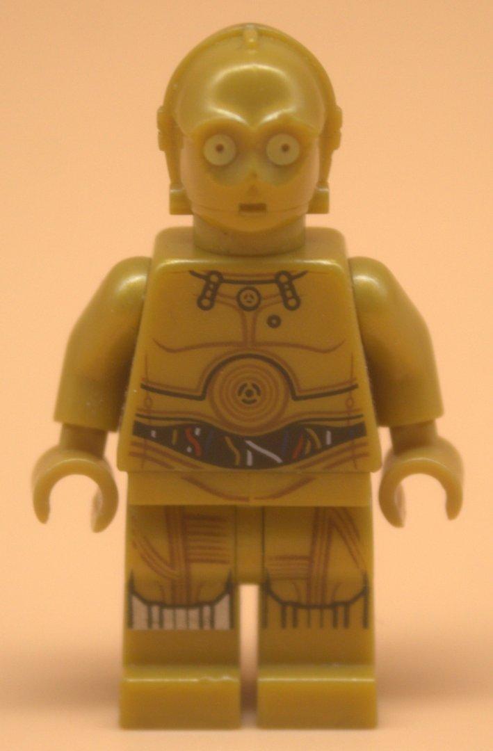 Lego Star Wars Minifigur Droide C3 PO gebraucht