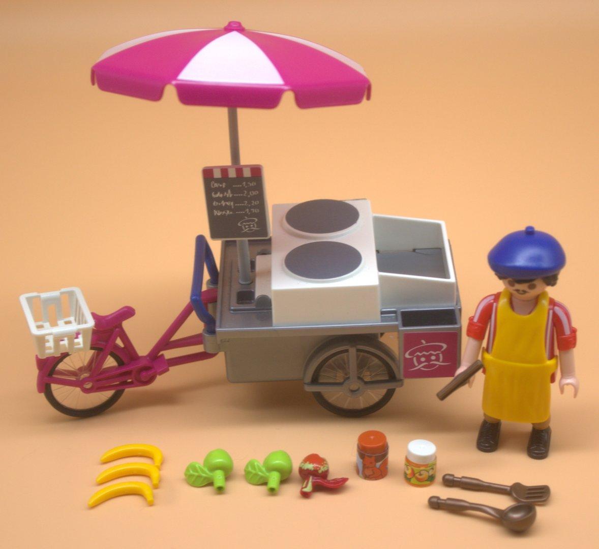 Playmobil mobiler Crepes Stand 70614 gebraucht