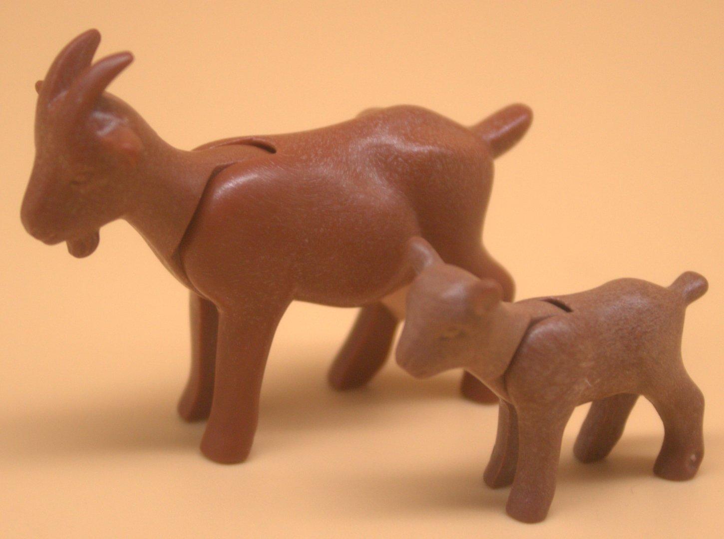 Playmobil Ziege mit Zieglein gebraucht