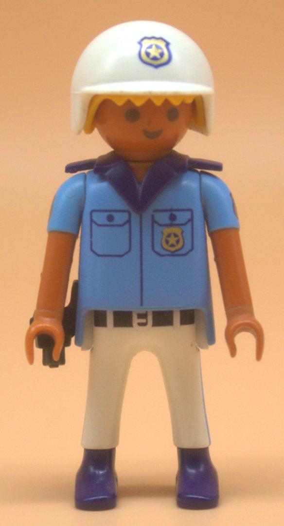 Playmobil Figur Police Quadfahrer gebraucht