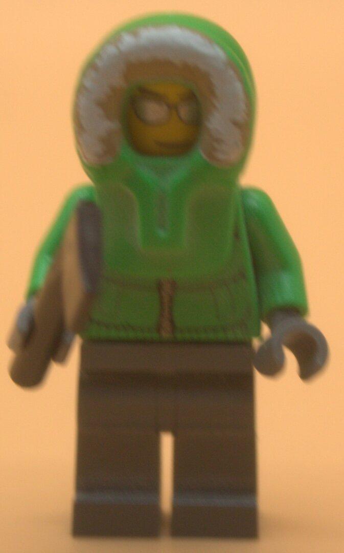 Lego City Minifigur Fischer 7553 gebraucht