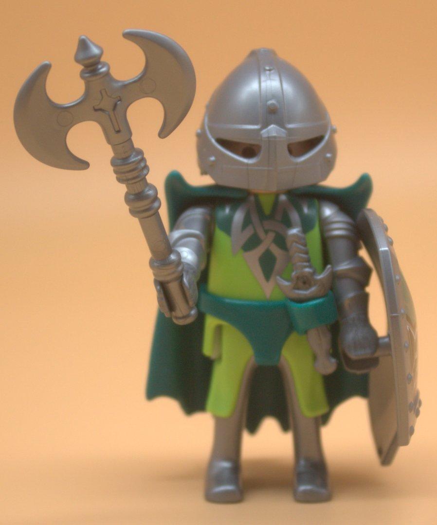 Playmobil grüner Ritter gebraucht
