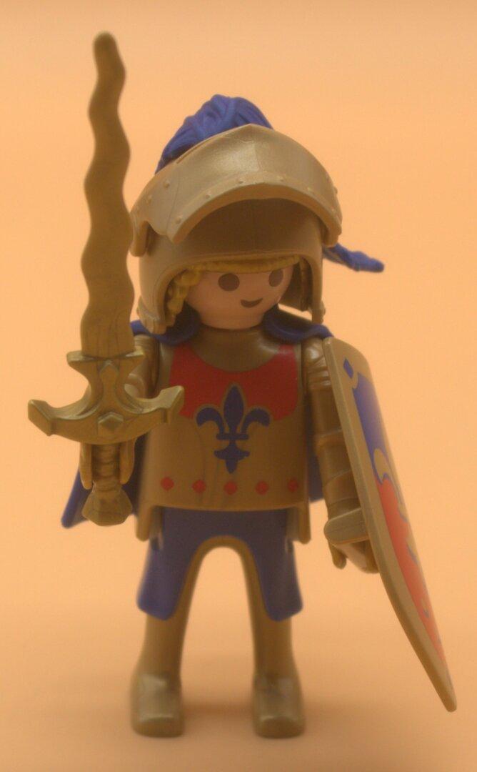 Playmobil Figur goldener Prinz gebraucht