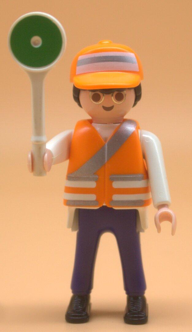 Playmobil Figur Schülerlotse gebraucht